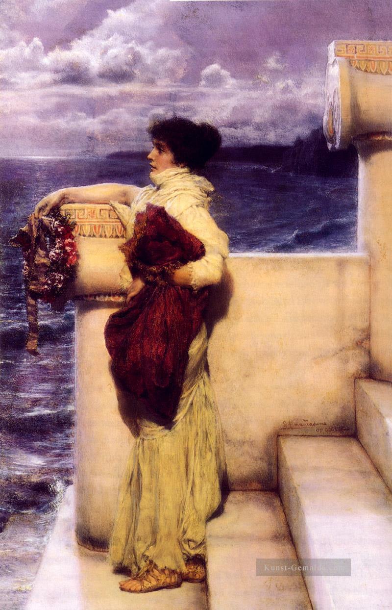 Held 1898 romantische Sir Lawrence Alma Tadema Ölgemälde